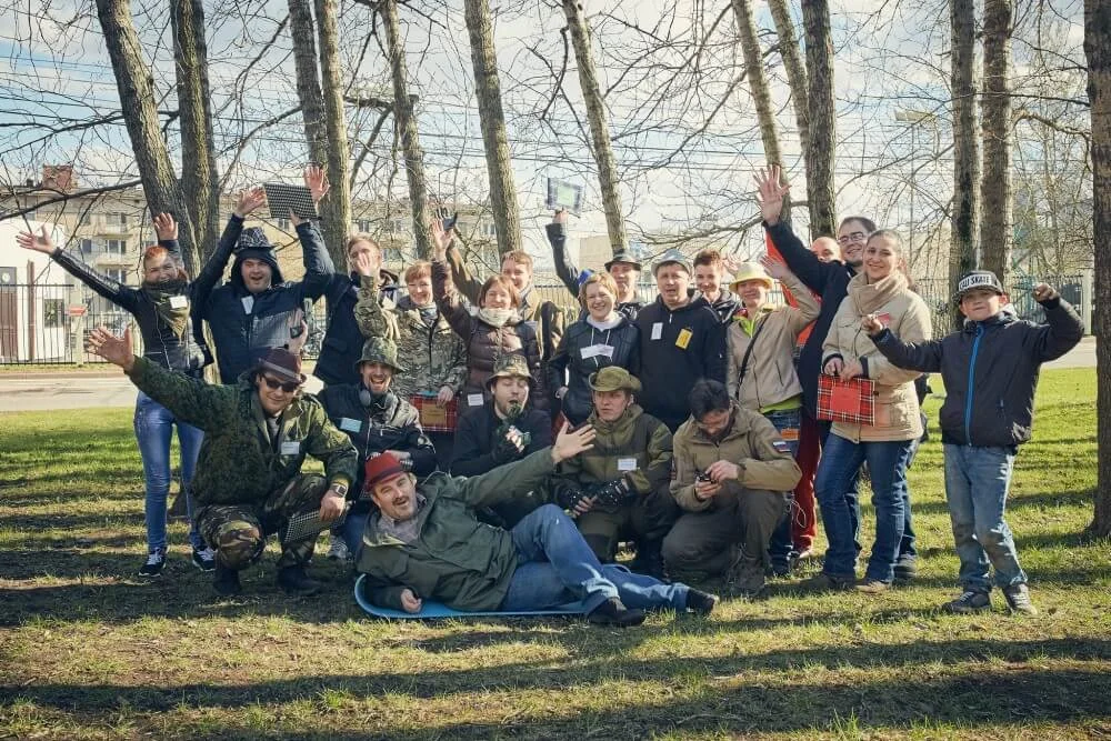 Активный отдых на свежем воздухе, познавательные загадки, общение - и выходной удался!